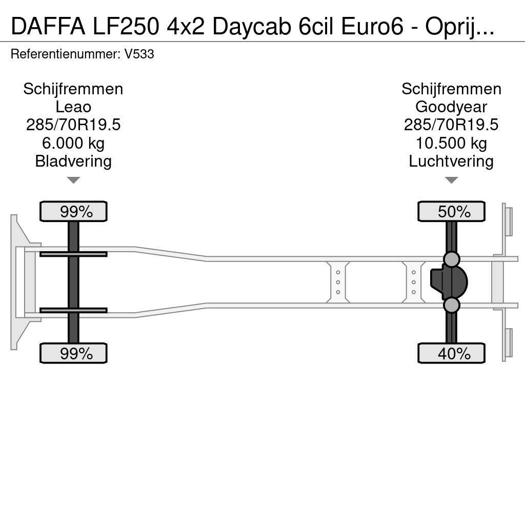 DAF FA LF250 4x2 Daycab 6cil Euro6 - Oprijwagen - Hydr Altele
