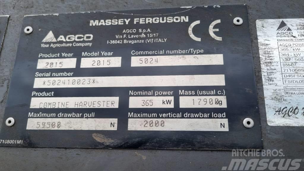 Massey Ferguson 9380 Combine de secerat