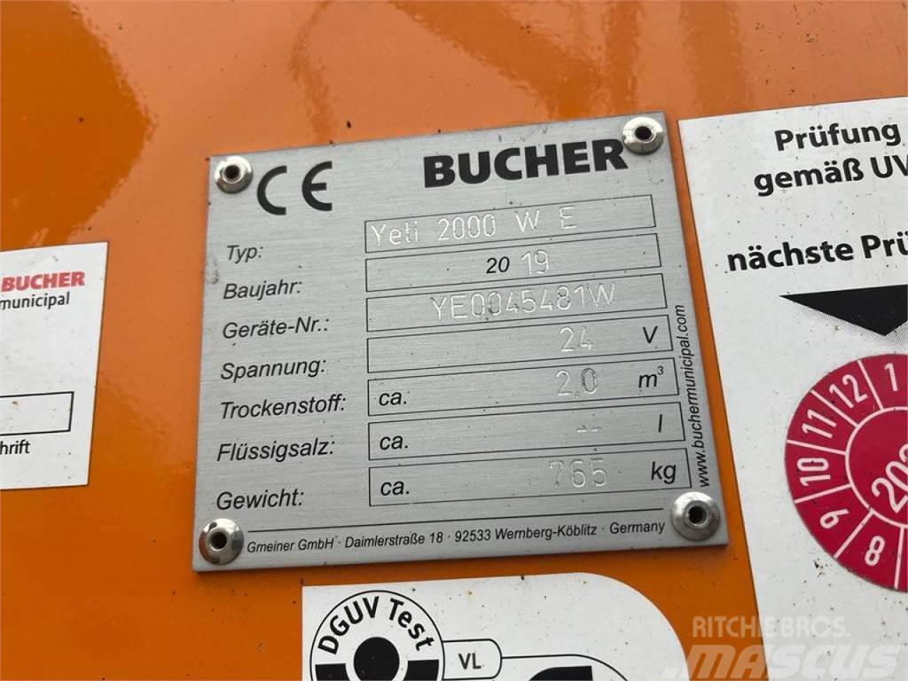 Bucher Gmeiner Streuer Streuautomat Yeti 2000 W E Alte echipamente pentru tratarea terenului