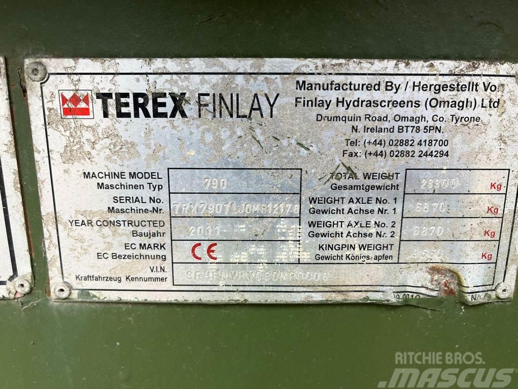 Terex Finlay 790 SCREENER PRODUCTIVITY UP TO 250 ton/h - Cernuitoare