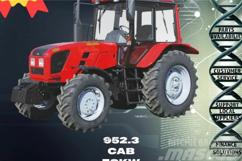 Belarus 952.3 4wd cab tractors (70kw) Tractoare