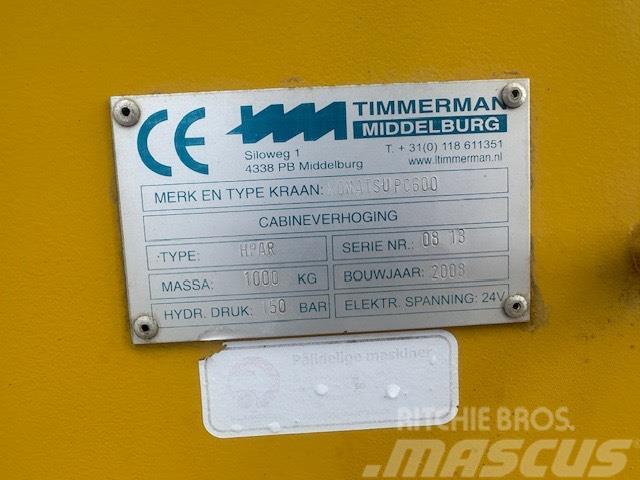 Komatsu PC 600-8 LIFTING CAB Cabine si interior