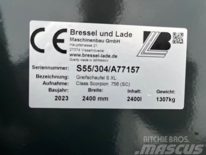 Bressel UND LADE S55 Greifschaufel S XL, 2.400 mm Alte masini agricole