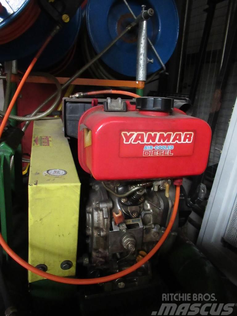 Votex Yanmar Diesel Pneumatische Snoei-unit Pneumatisch Alte masini agricole