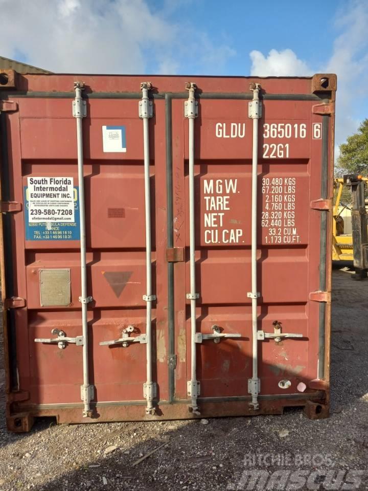 CIMC 20 foot Used Water Tight Shipping Container Remorci cadru de containere