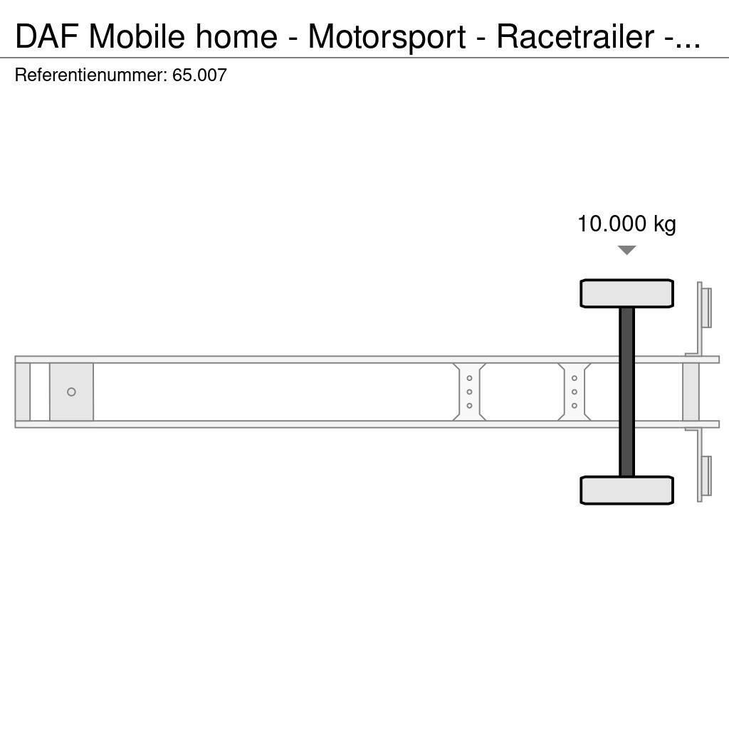 DAF Mobile home - Motorsport - Racetrailer - 65.007 Alte semi-remorci