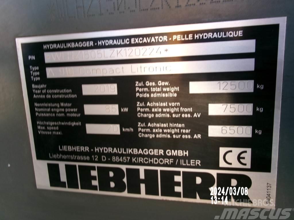 Liebherr A 910 Compact Litronic Excavatoare cu roti