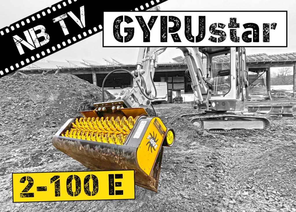 Gyru-Star 2-100E | Schaufelseparator für Minibagger cupa de excavat cu cernere