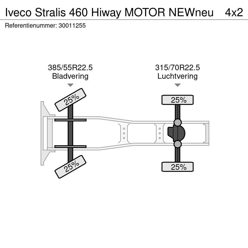 Iveco Stralis 460 Hiway MOTOR NEWneu Autotractoare