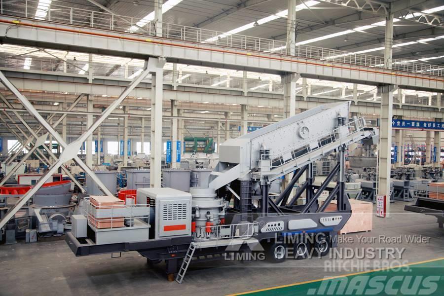 Liming Mobile Secondary Cone Crusher plant Concasoare mobile
