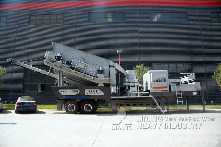 Liming Mobile Secondary Cone Crusher plant Concasoare mobile