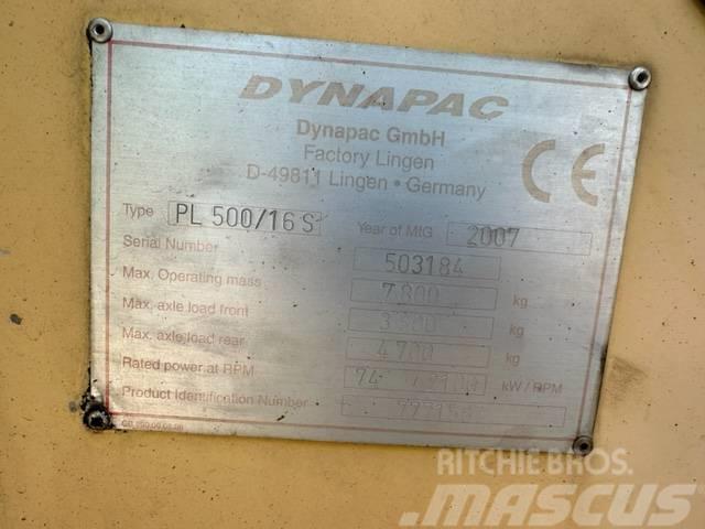 Dynapac PL 500 16S Pavatoare asfalt