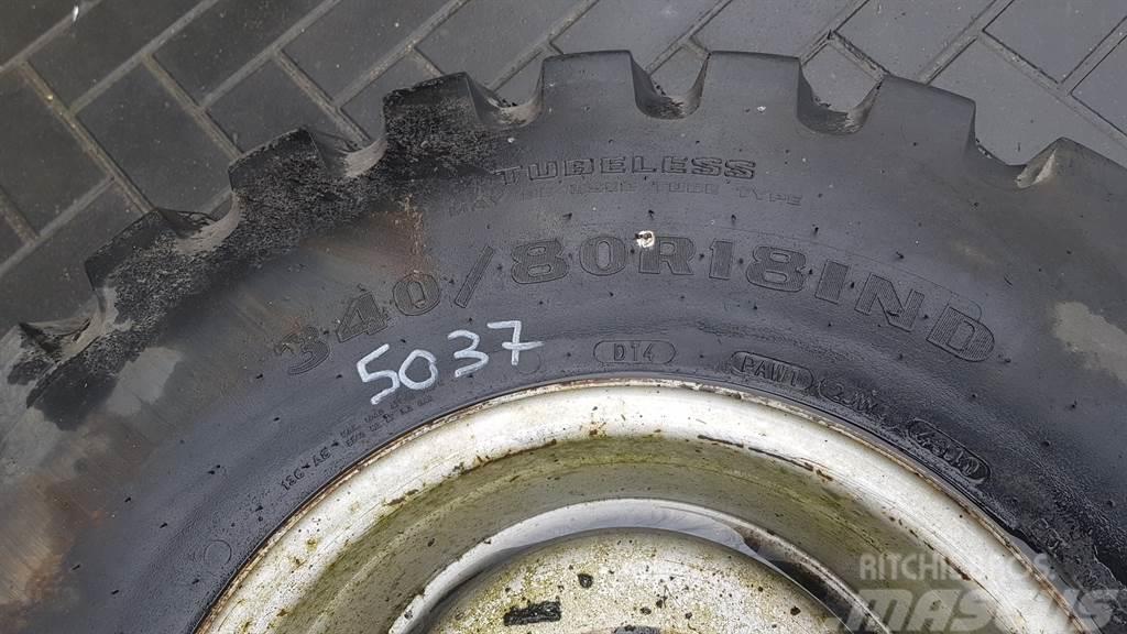 Goodyear 340/80-R18 IND - Tyre/Reifen/Band Anvelope, roti si jante