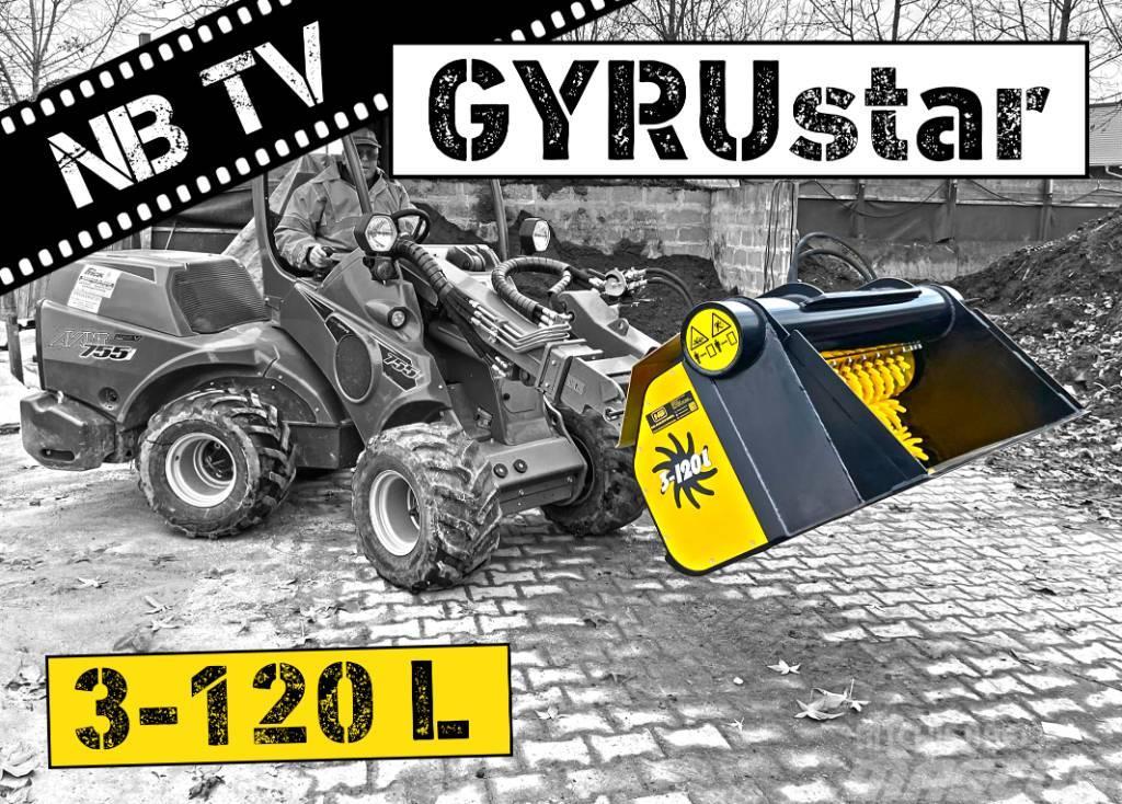 Gyru-Star 3-120L | Schaufelseparator Radlader cupa de excavat cu cernere