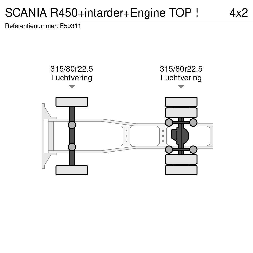 Scania R450+intarder+Engine TOP ! Autotractoare