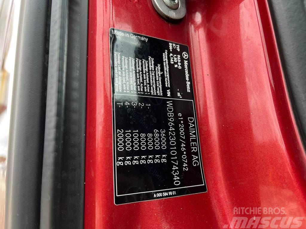 Mercedes-Benz Arocs 3258 8x4 RETARDER / FULL STEEL / BOX L=5586 Autobasculanta