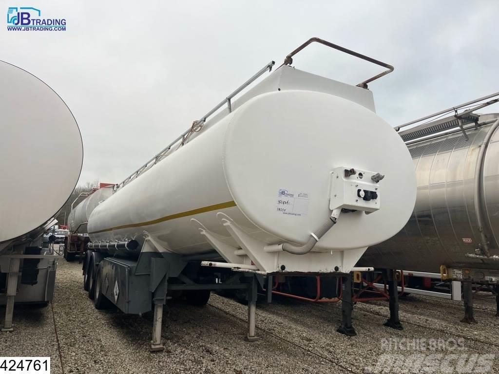 Indox Fuel 34284 Liter, 3 Compartments Cisterna semi-remorci