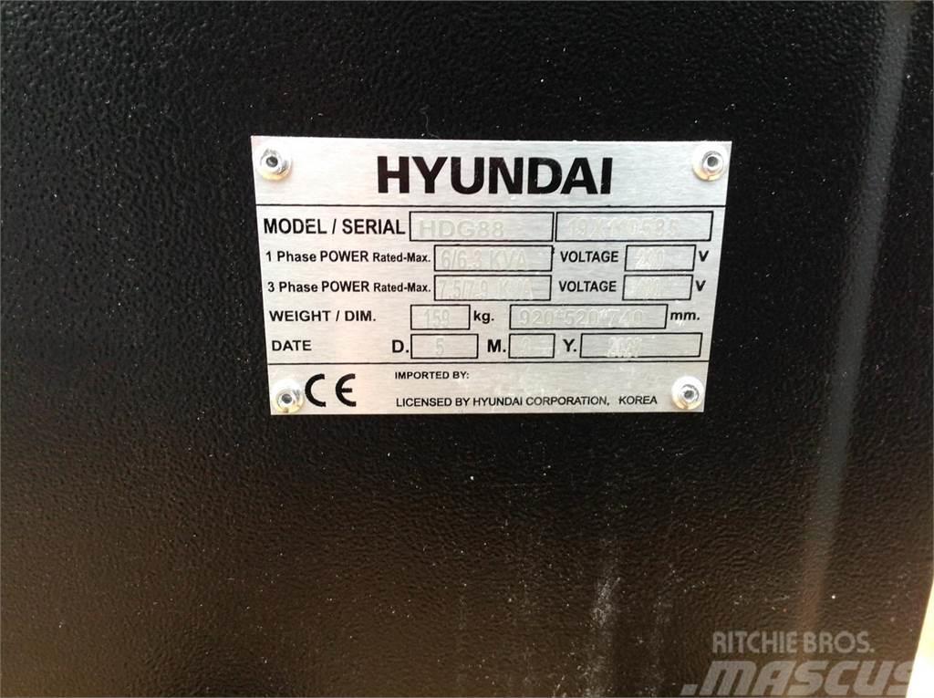 Hyundai Aggregaat HDG 88 Generatoare pe Petrol