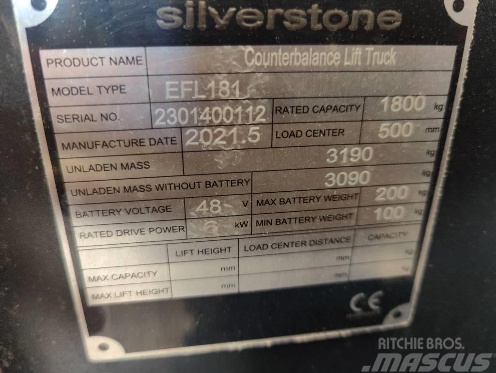 Silverstone EFL181  (RENT244) Stivuitor electric