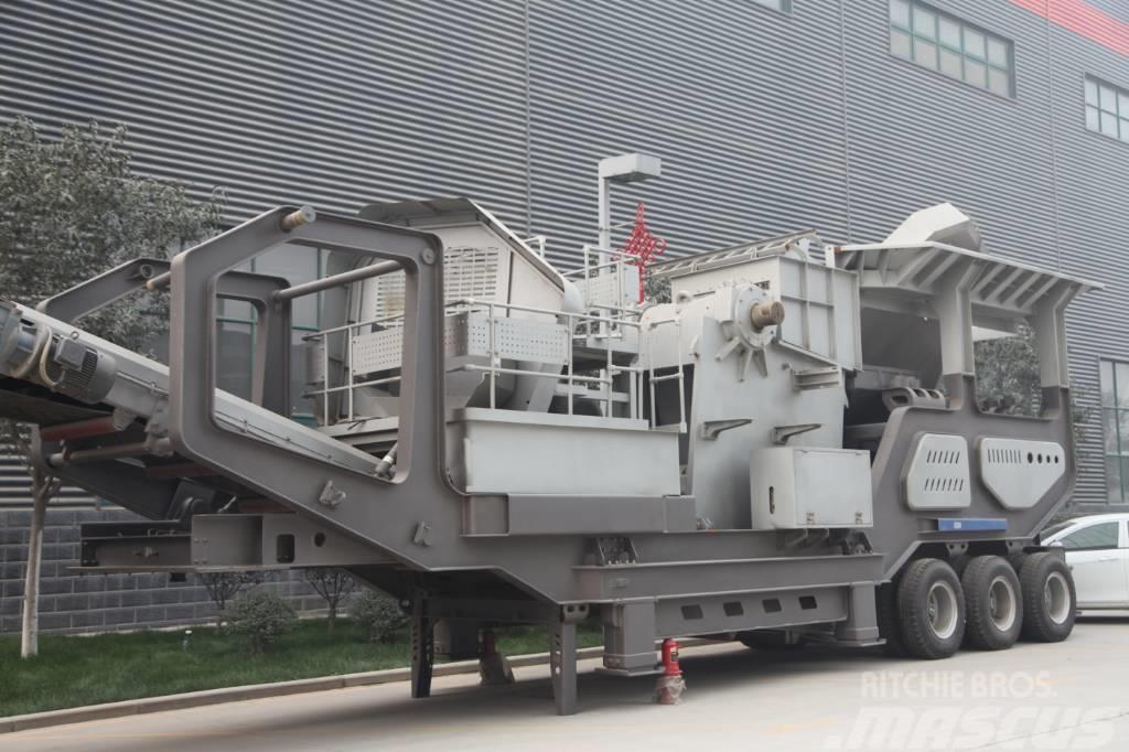 Liming PE600*900 Jaw Crusher Mobile Stone Crusher Line Concasoare mobile