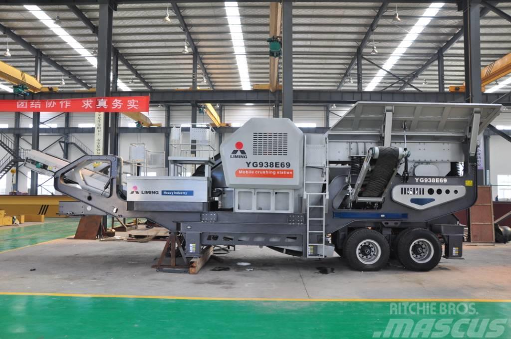 Liming PE600*900 Jaw Crusher Mobile Stone Crusher Line Concasoare mobile