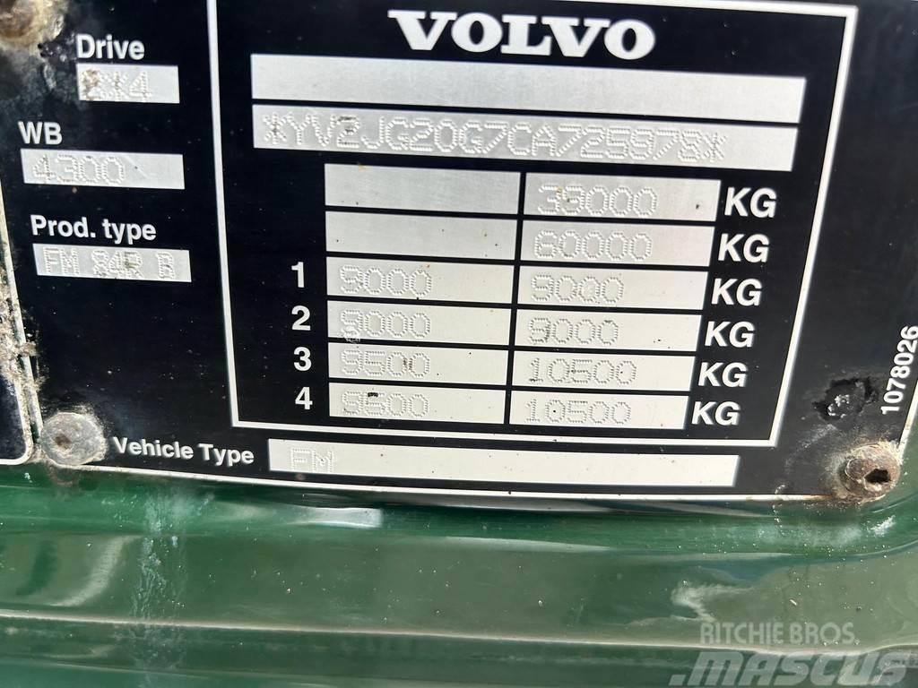 Volvo FM460 8X4 EEV + PTO Camion cabina sasiu