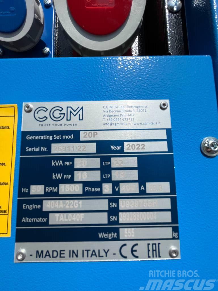 CGM 20P - Perkins 22 KVA generator Generatoare Diesel