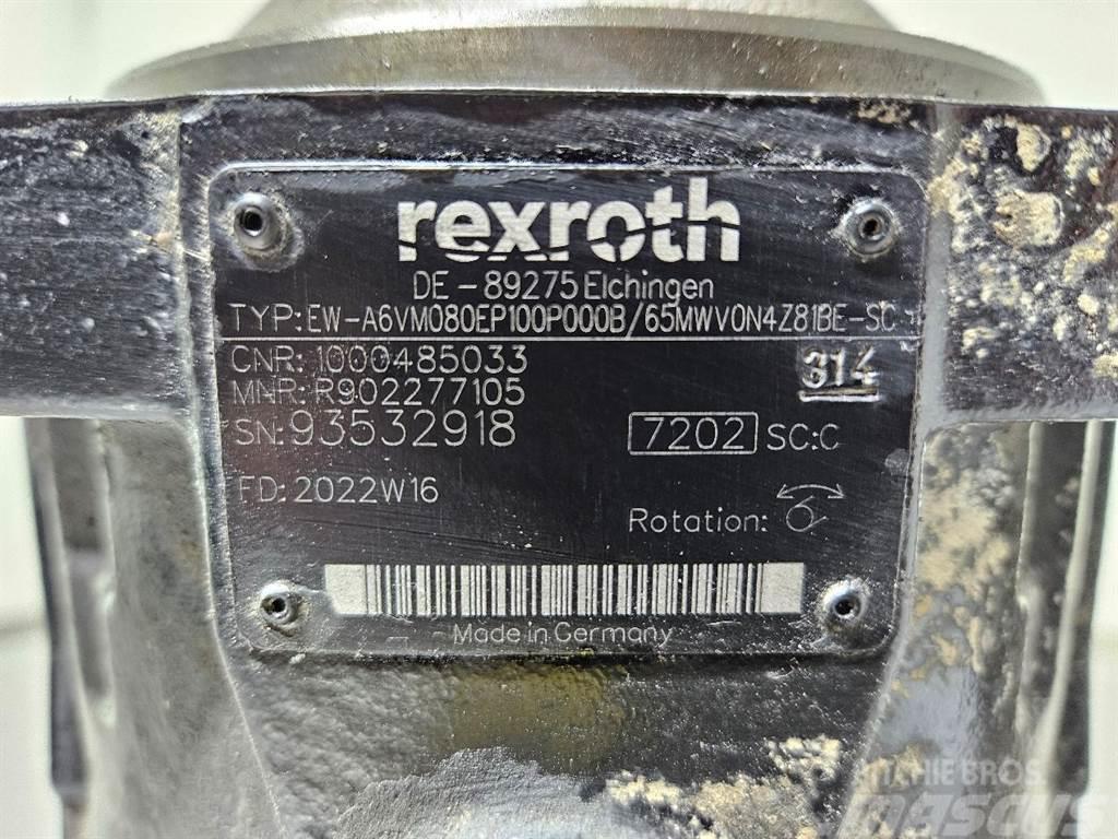Wacker Neuson 1000485033-Rexroth A6VM080EP-Drive motor Hidraulice