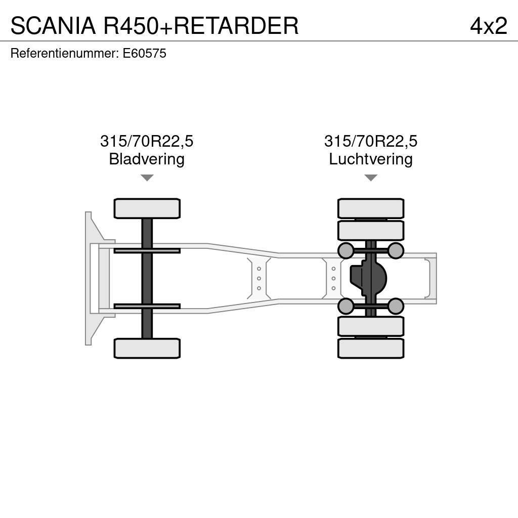 Scania R450+RETARDER Autotractoare