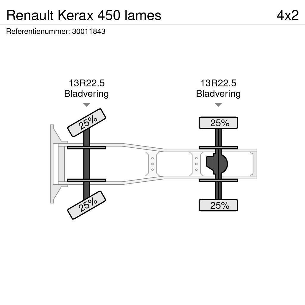 Renault Kerax 450 lames Autotractoare