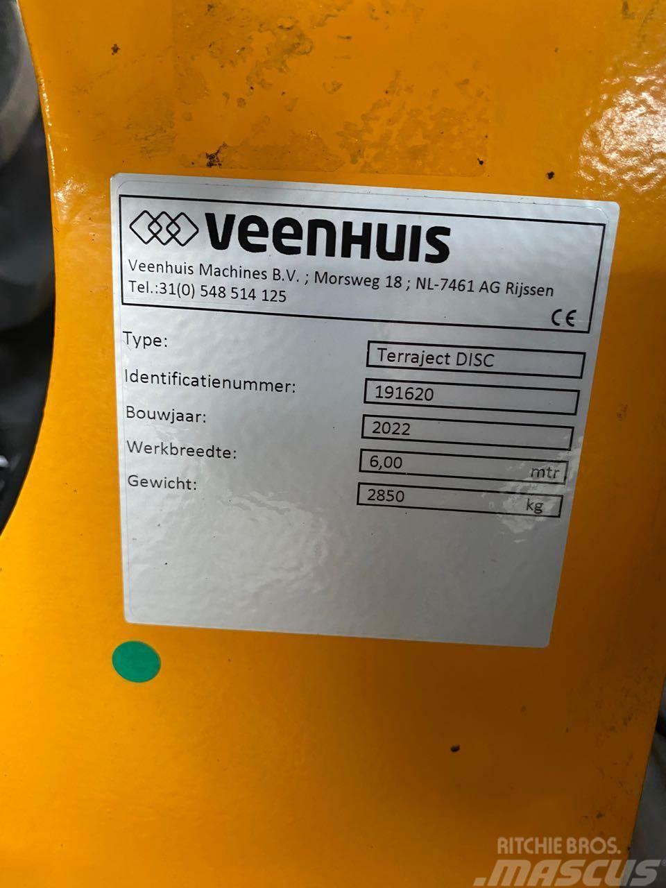 Veenhuis Terraject Disc 6.00 Alte masini de fertilizare si accesorii