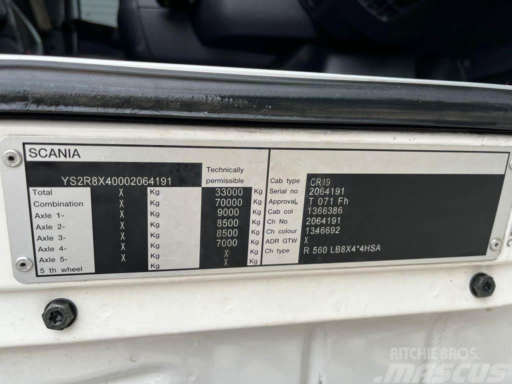 Scania R 560 8x4*4 FASSI F425XP.25 Autotractoare