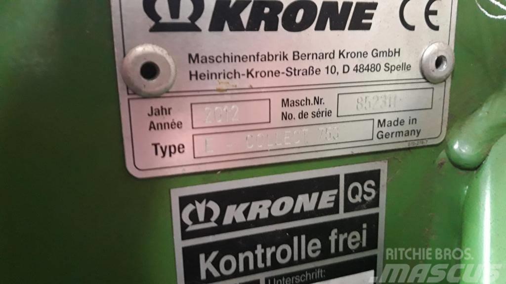 Krone Easy Collect 753 Accesorii pentru mașini de fân și furaje