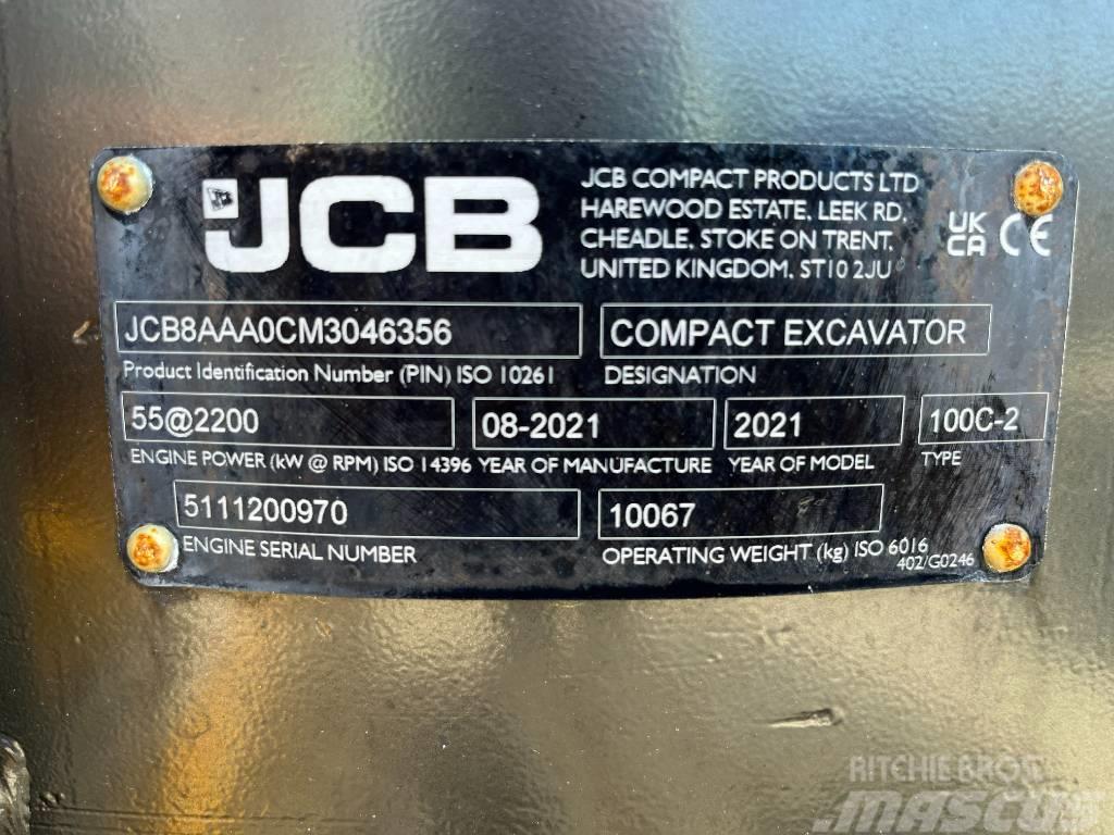 JCB 100 C Excavatoare 7t - 12t