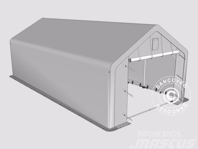Dancover Storage Shelter PRO XL 4x8x2,5x3,6m PVC Telthal Alte componente