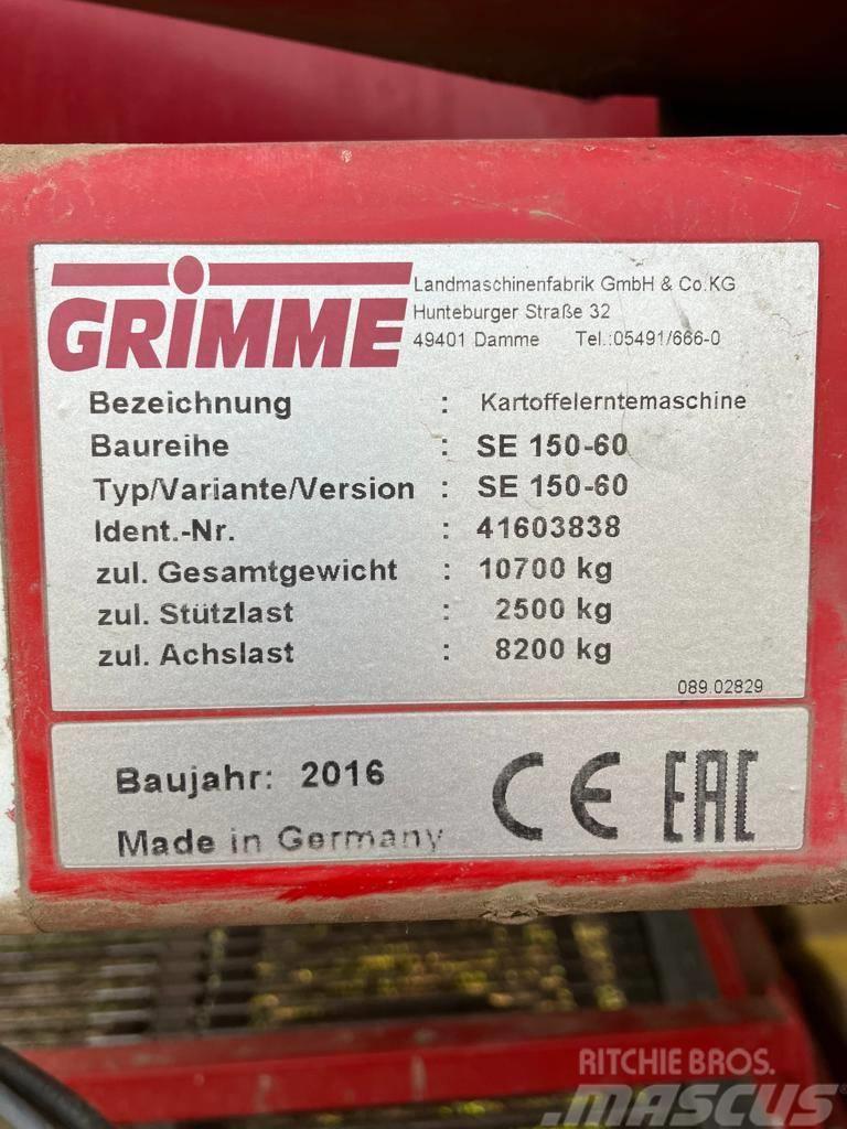 Grimme SE 150-60 UB NEU Recoltatoare de cartofi