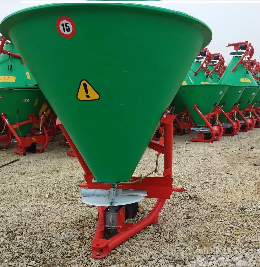 Top-Agro Mineral fertilizer 200 L, INOX spreading unit Împrastierea mineralelor