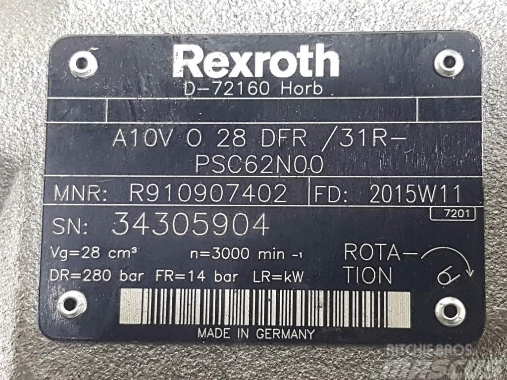 Rexroth A10VO28DFR/31R-R910907402-Load sensing pump Hidraulice