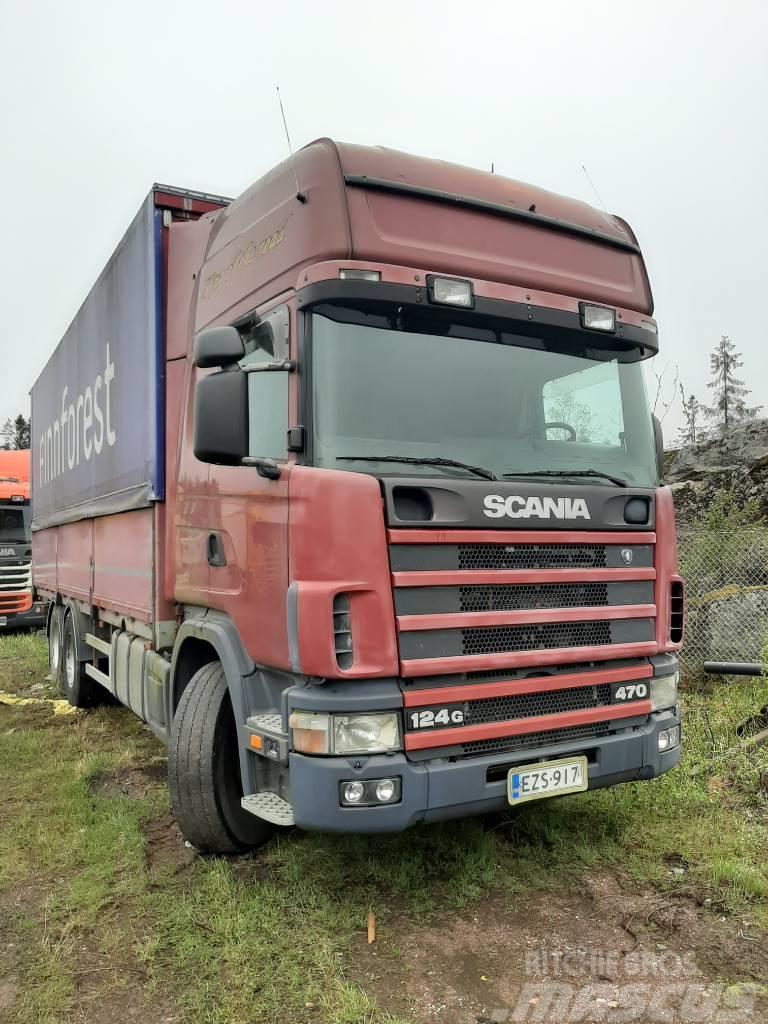 Scania R 124 Camion cu prelata