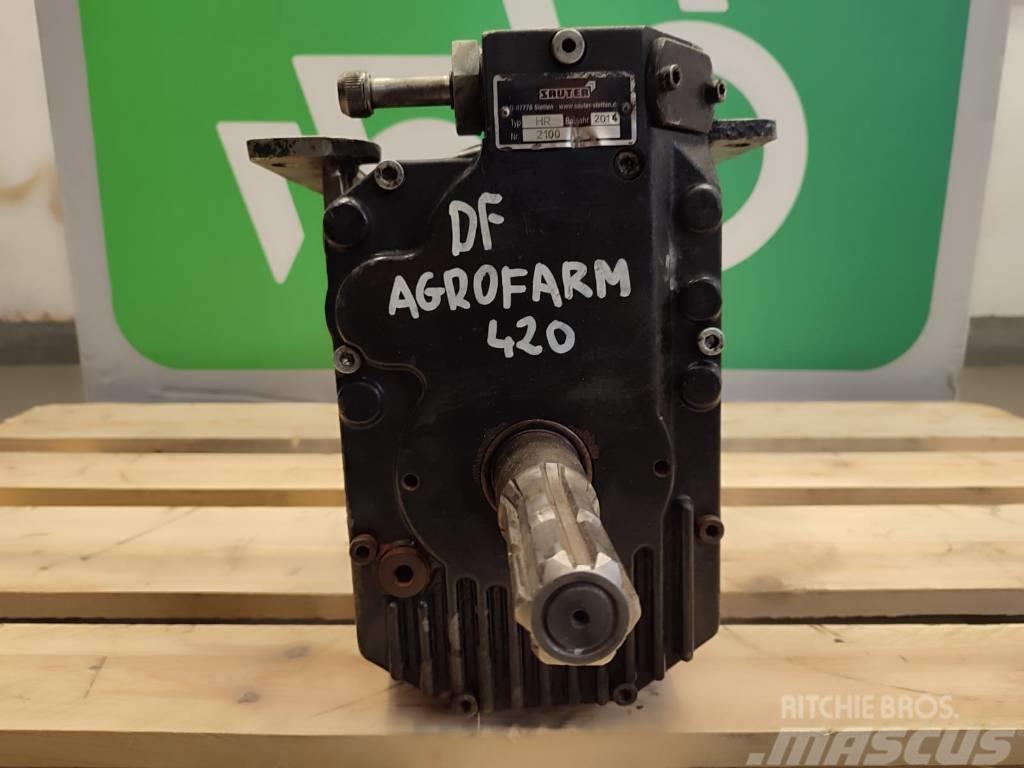 Deutz-Fahr Sauter PTO gearbox,  AGROFARM 420 shaft Transmisie