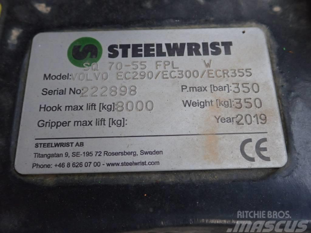 Steelwrist Vollhydr. SW SQ70 passend Volvo EC300 Conectoare rapide