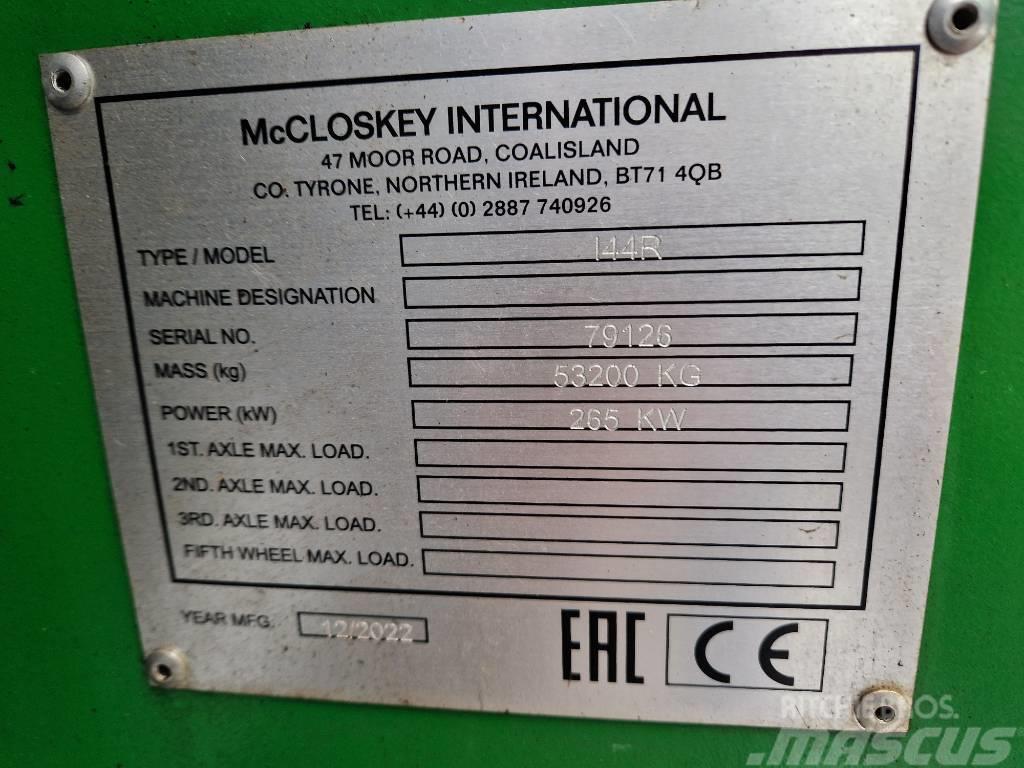McCloskey I44RV3 Concasoare