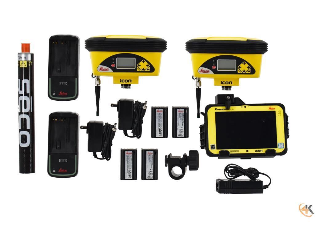 Leica iCON Dual iCG60 900MHz Base/Rover GPS w/ CC80 iCON Alte componente