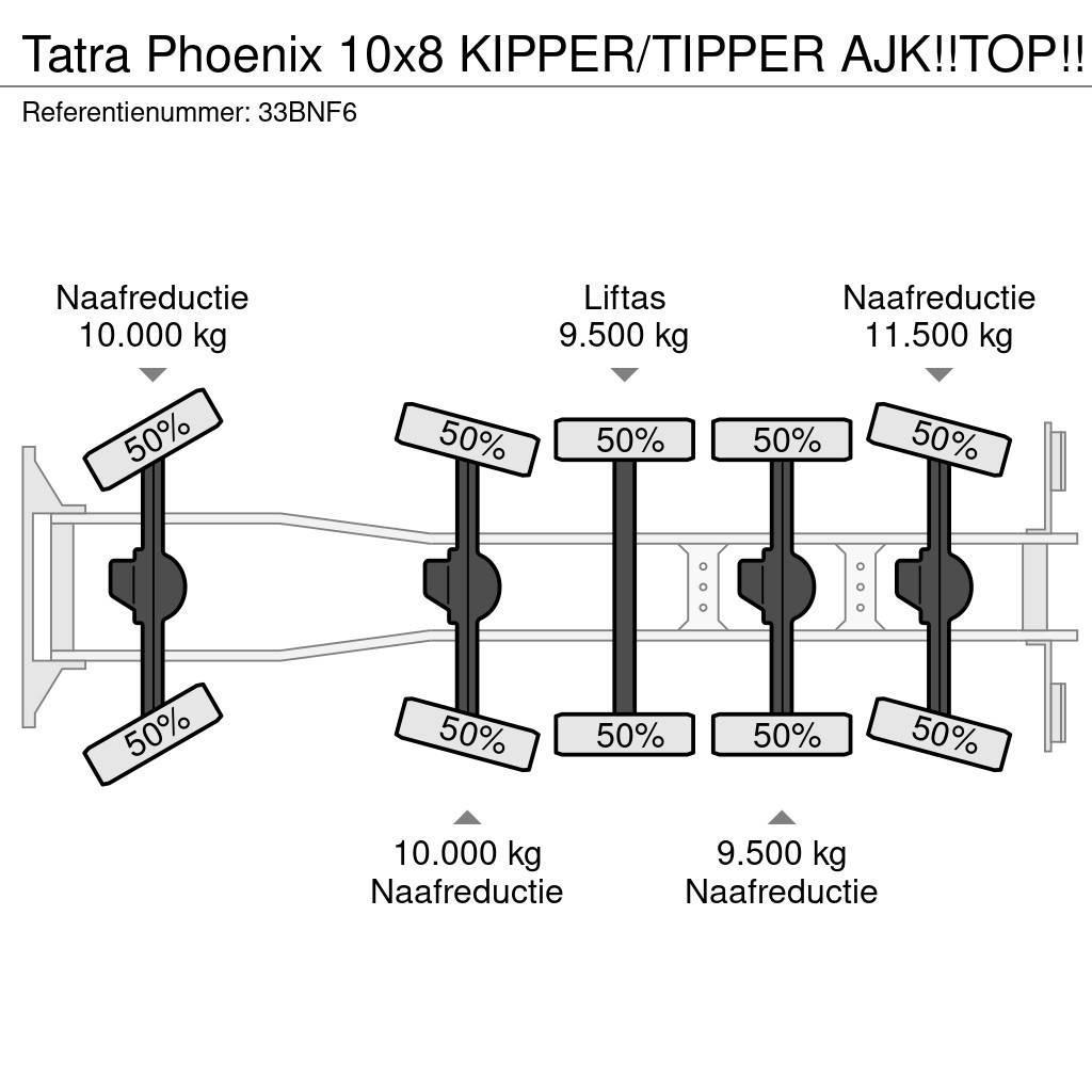 Tatra Phoenix 10x8 KIPPER/TIPPER AJK!!TOP!! Autobasculanta