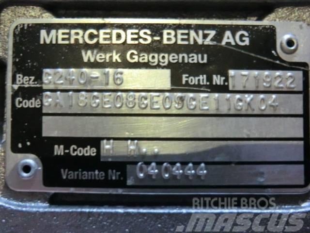  Getriebe / transmisson G240 Piese si echipamente pentru macara