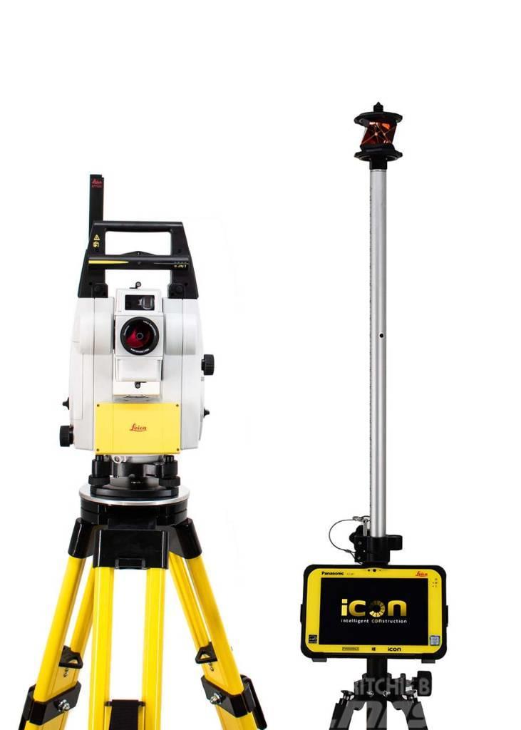 Leica Used iCR70 5" Robotic Total Station w/ CC80 & iCON Alte componente