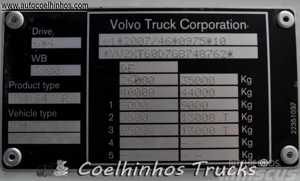 Volvo FMX 540  Retarder 6x4 Camion cabina sasiu