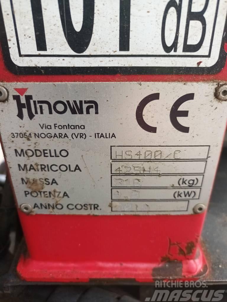 Hinowa HS 1100 ja HS400 minidumpperi Autobasculante cu senile