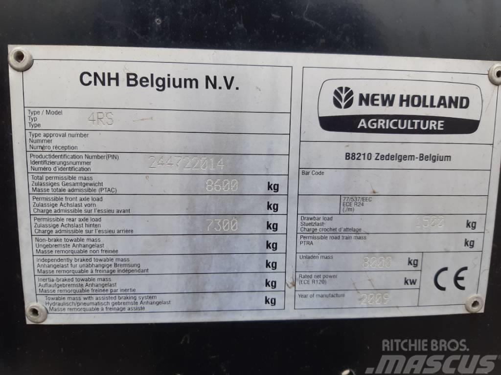 New Holland BB9060 RS, Fyrkantspress Baler dreptunghiular