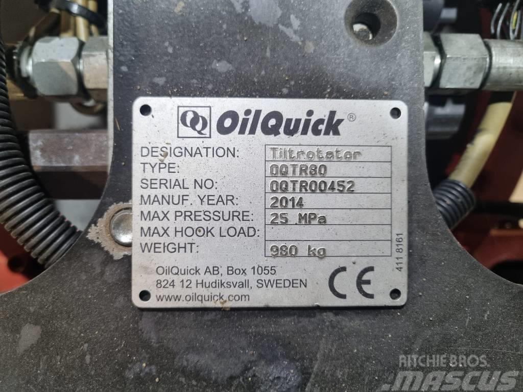  OilQuick/Rototilt OQTR80 tiltrotator Rotatoare
